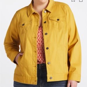 COPY - Yellow Denim jacket